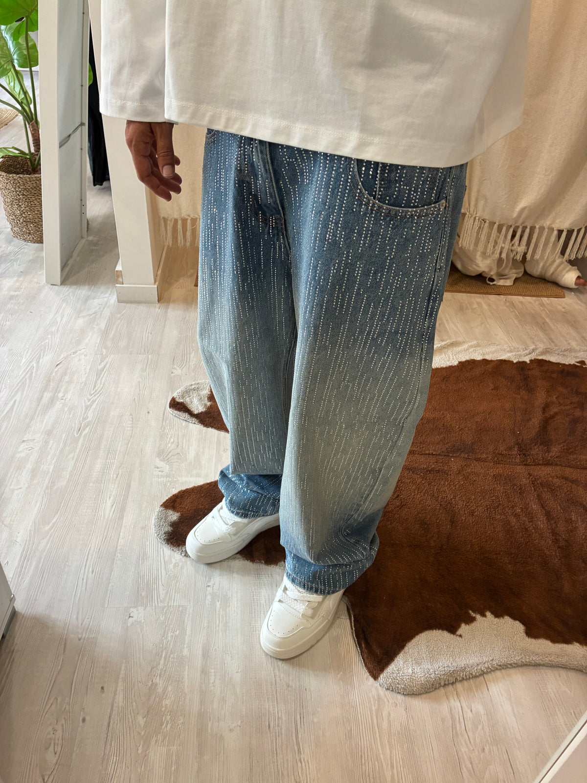 Jeans con Strass