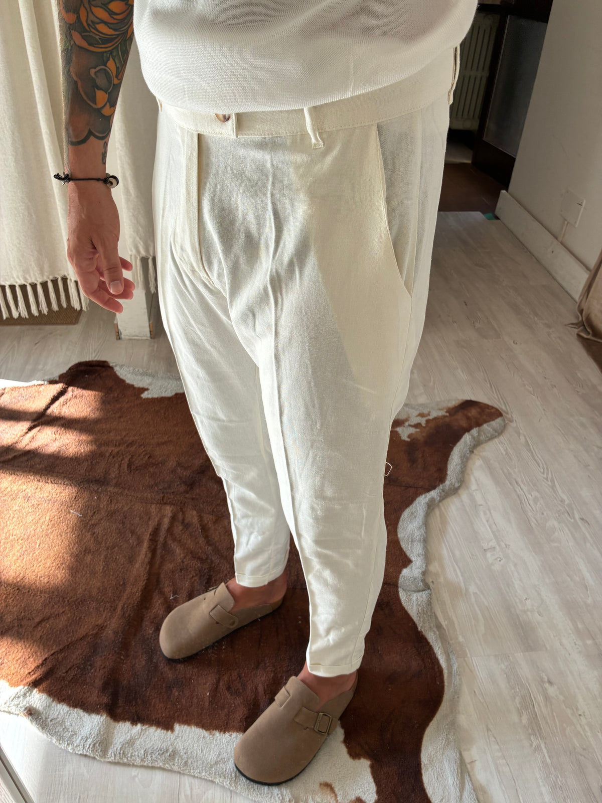 Pantalone in Lino