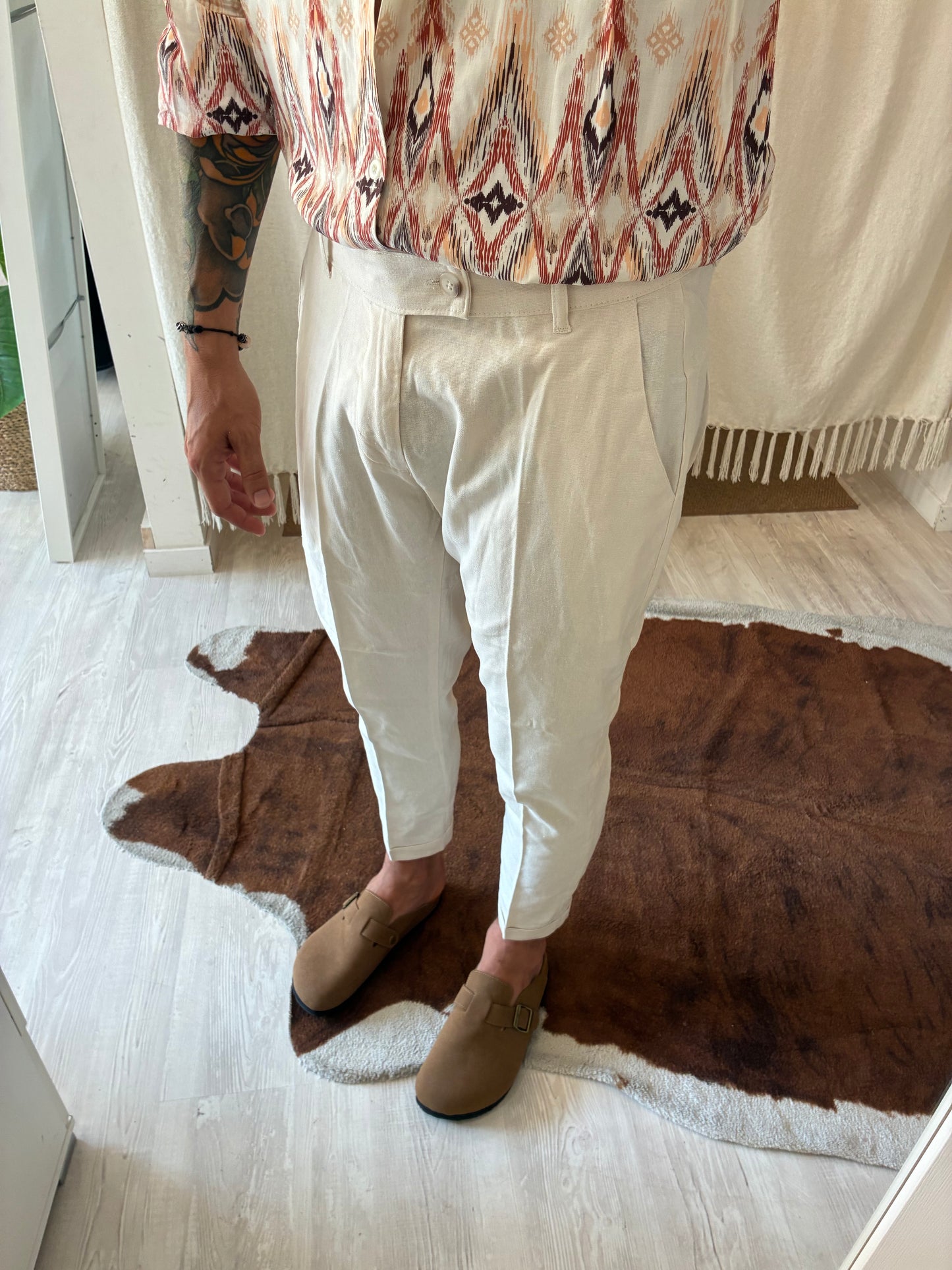 Pantalone in Lino