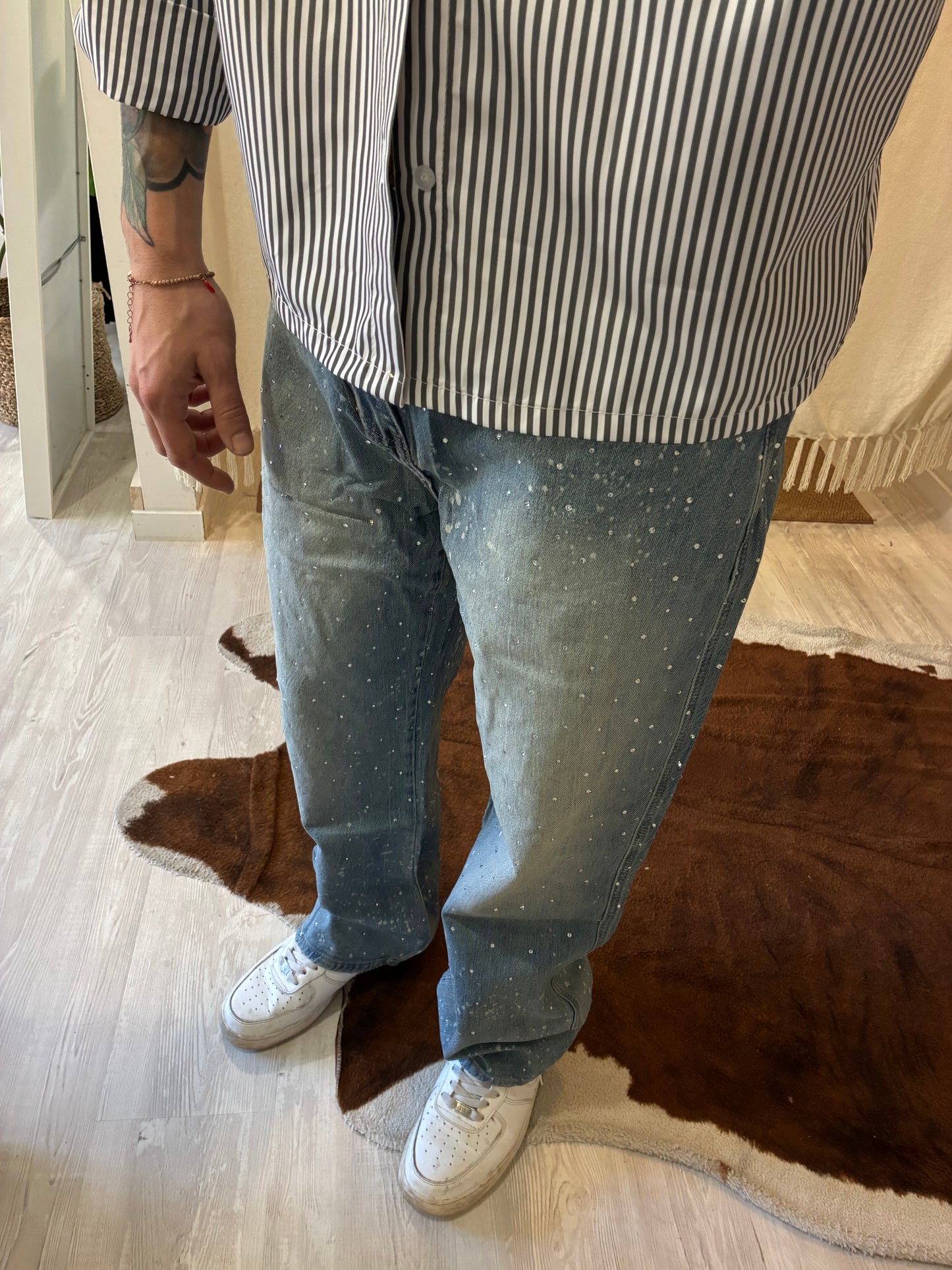 Jeans Con strass