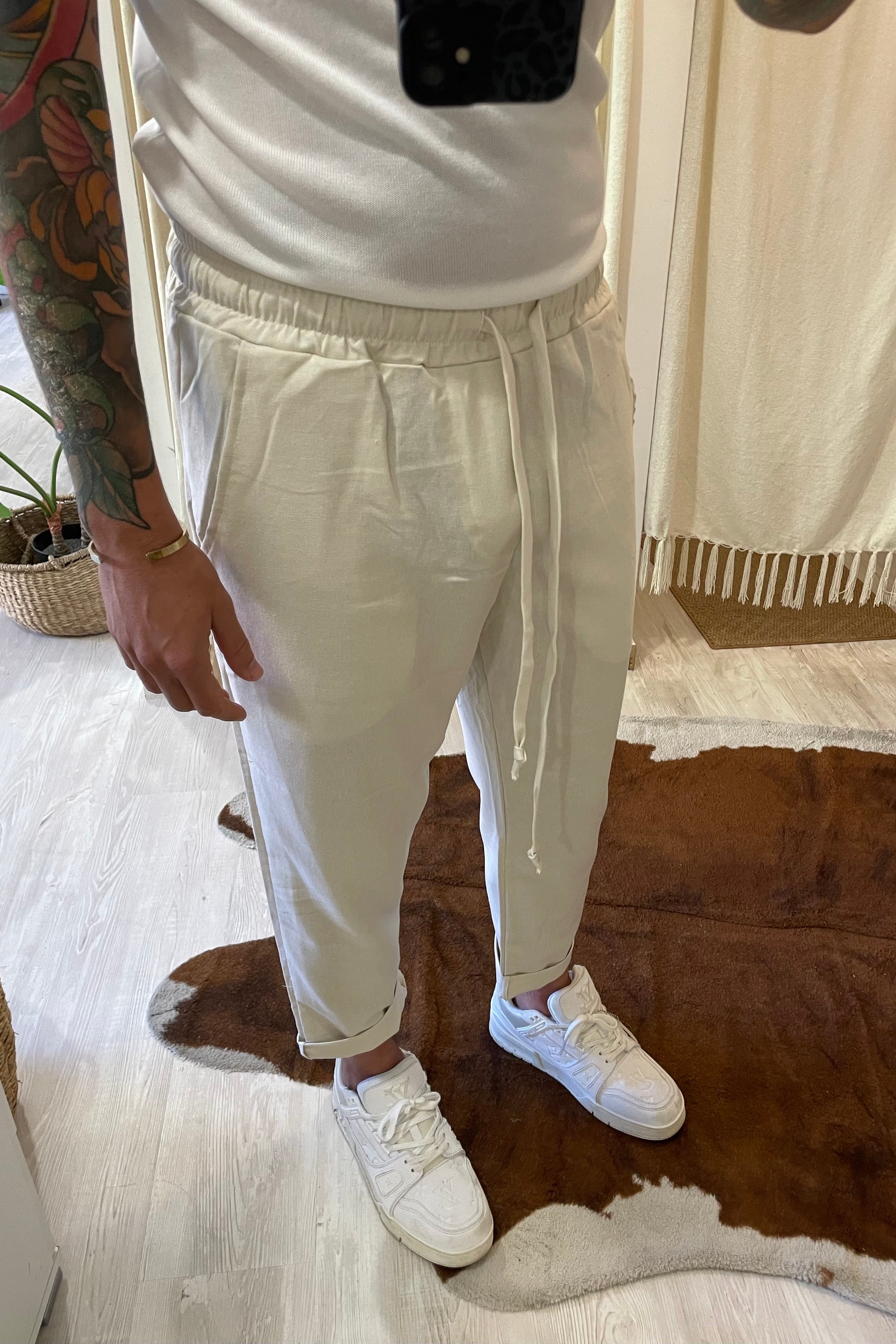 Pantalaccio in Lino