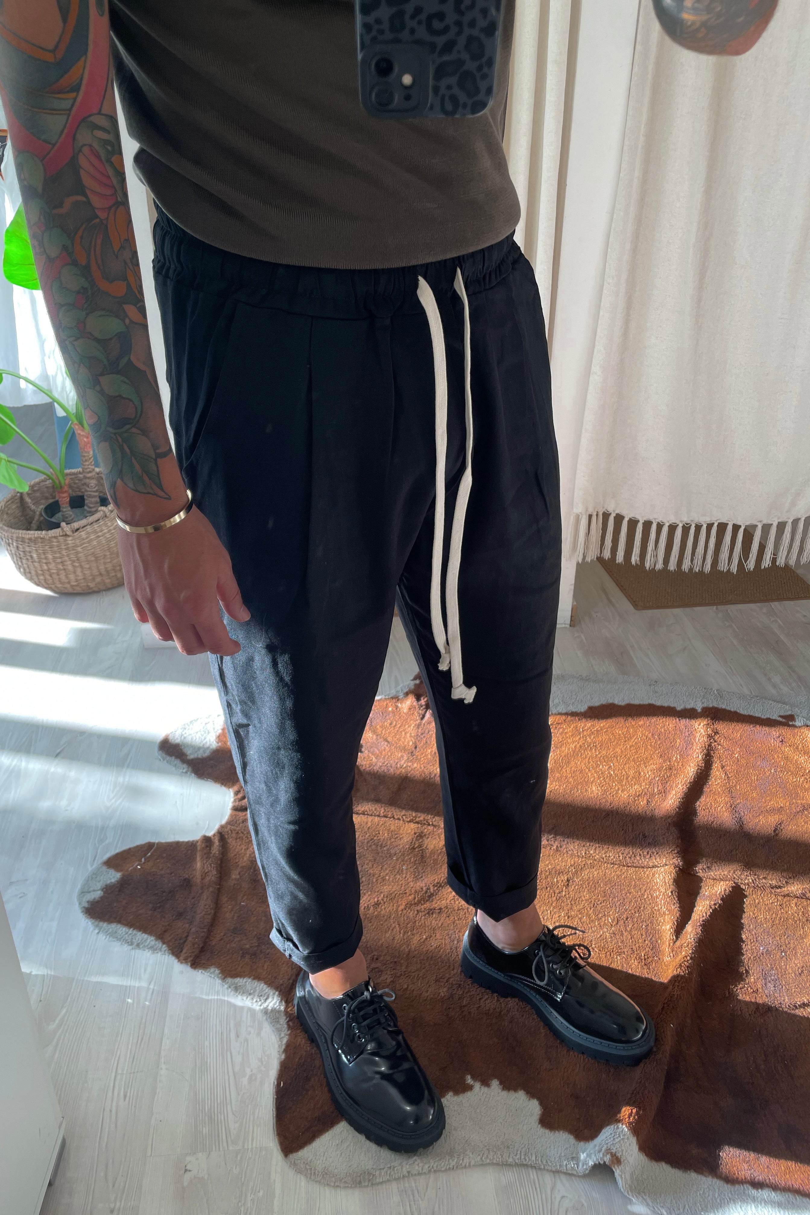 Pantalaccio in lino