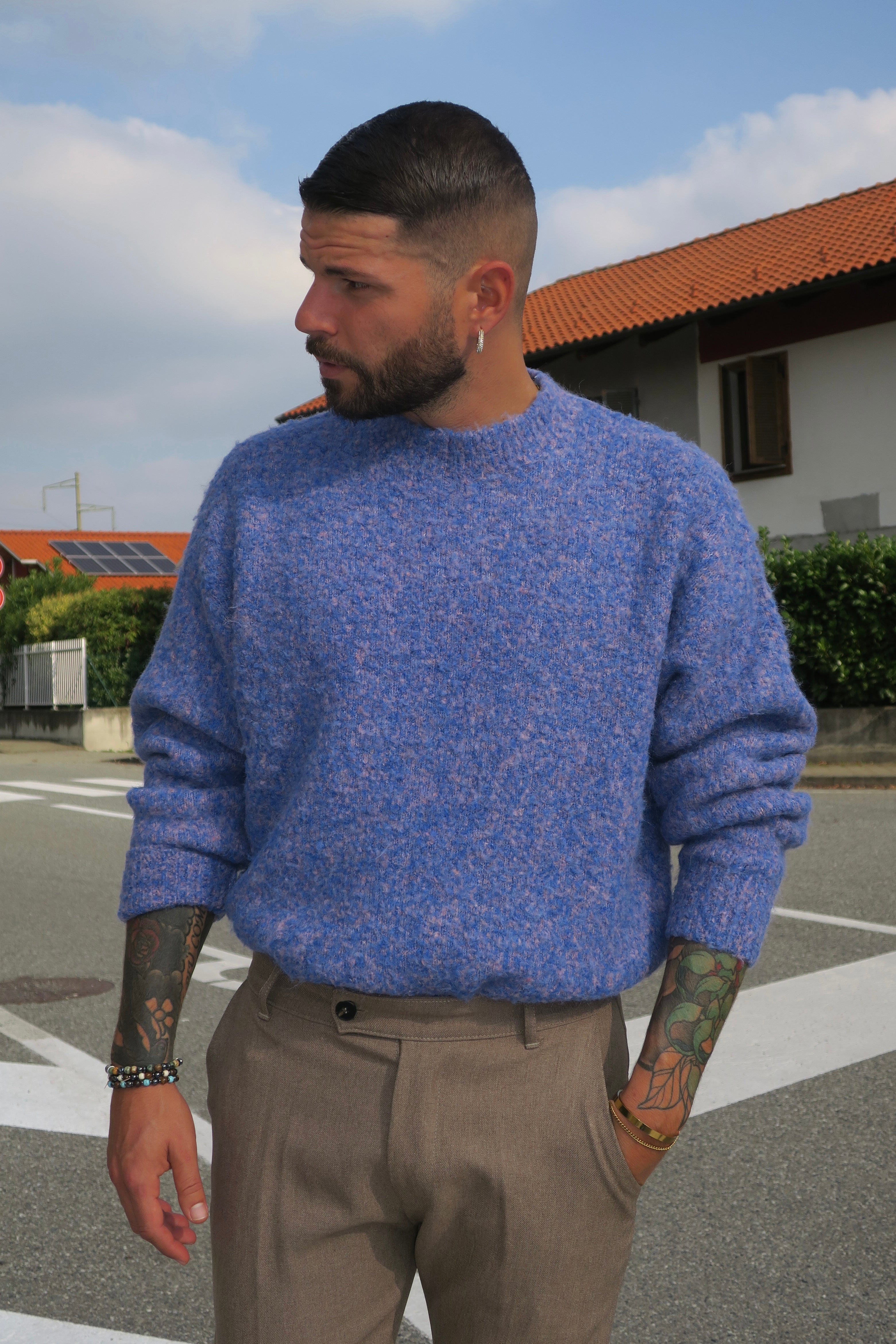 Pullover Jumper Blue