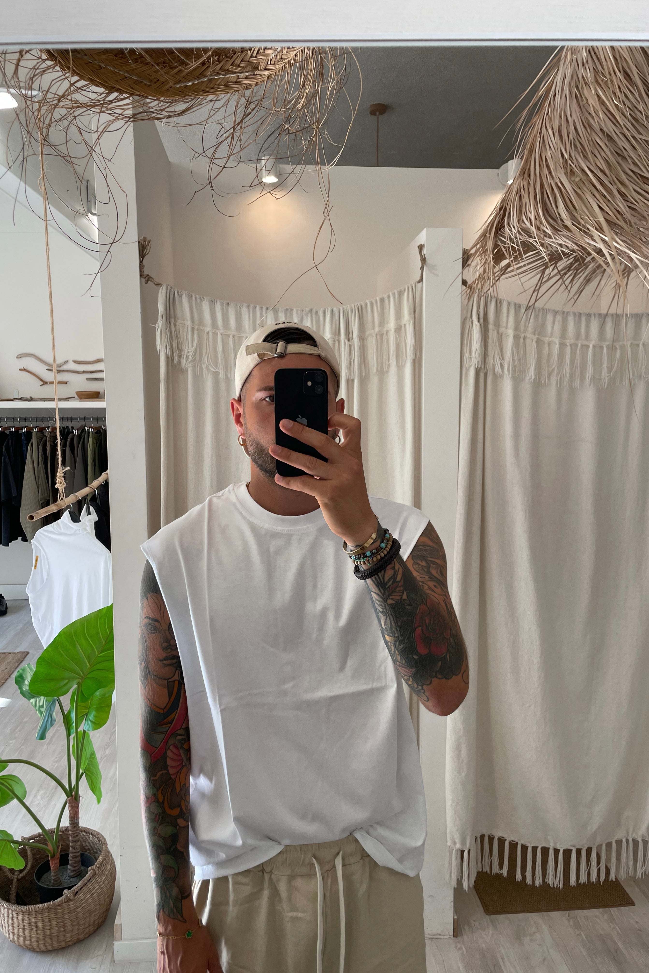 T-shirt Smanicata