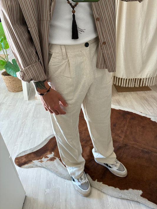 Pantalone in Lino